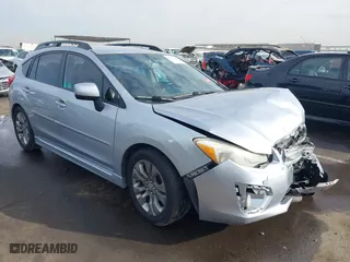 2013 Subaru Impreza Wagon 2.0i Sport Premium with VIN JF1GPAL67D2831267, listed as a IAAI auction lot 41276063 with 100,868 mi miles. Bid and sale history available at carsss.com. Image 1.