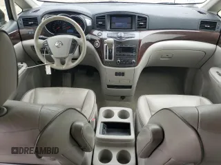 2015 Nissan Quest S with VIN JN8AE2KP6F9120261, listed as a Copart auction lot 55038694 with 127,294 mi miles. Bid and sale history available at carsss.com. Image 8.