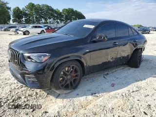 2025 Mercedes-Benz GLE 53 AMG with VIN 4JGFD6BBXSB376725, listed as a Copart auction lot 62985425 with 6,553 mi miles and Salvage title. Bid and sale history available at DreamBid. Image 1.