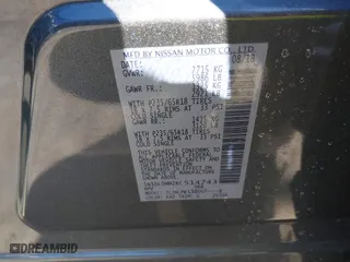 2019 Infiniti QX60 PURE with VIN 5N1DL0MM2KC514743, listed as a IAAI auction lot 41600018 with 65,581 mi miles. Bid and sale history available at carsss.com. Image 9.