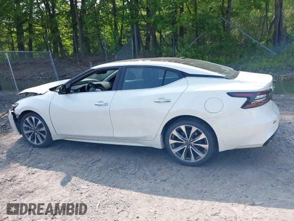 2023 Nissan Maxima Platinum with VIN 1N4AA6FV5PC505862, listed as a IAAI auction lot 42418625 with 10,485 mi miles and . Bid and sale history available at DreamBid. Image 14.