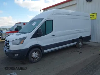 2020 Ford Transit Cargo with VIN 1FTBR3U83LKA32806, listed as a IAAI auction lot 41364870 with 173,822 mi miles and . Bid and sale history available at DreamBid. Image 17.