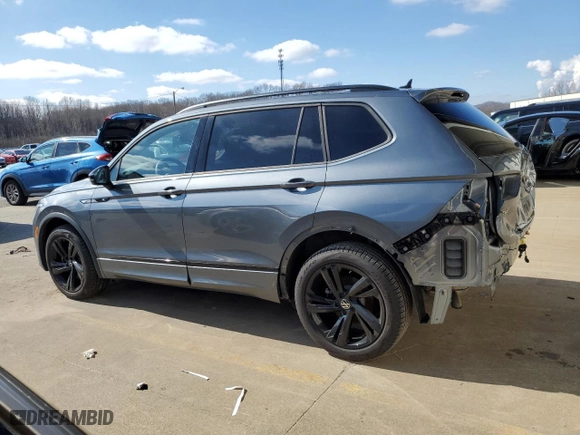 2023 Volkswagen Tiguan SE R-Line Black with VIN 3VVCB7AX7PM139188, listed as a Copart auction lot 49293925 with 12,873 mi miles and Salvage Title. Bid and sale history available at carsss.com. Image 2.