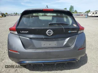 2018 Nissan LEAF SV with VIN 1N4AZ1CP7JC302433, listed as a Copart auction lot 53569885 with 77,918 mi miles and Salvage title. Bid and sale history available at DreamBid. Image 6.