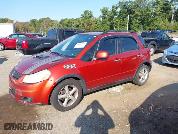 2007 Suzuki SX4 with VIN JS2YB413375101517, listed as a IAAI auction lot 40341122 with 118,461 mi miles. Bid and sale history available at carsss.com. Image 2.