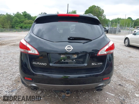 2013 Nissan Murano SV with VIN JN8AZ1MW9DW319306, listed as a IAAI auction lot 42207963 with 153,232 mi miles and . Bid and sale history available at carsss.com. Image 16.
