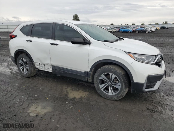 2021 Honda CR-V LX with VIN 2HKRW2H28MH626895, listed as a Copart auction lot 50066725 with 77,798 mi miles and Salvage Title. Bid and sale history available at carsss.com. Image 4.