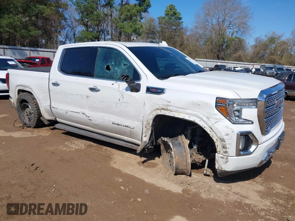 2020 GMC Sierra 1500 Denali z VIN 1GTU9FEL7LZ152659, wystawiony jako IAAI lot #41662492 z przebiegiem 101 222 mil mil oraz . Historia ofert i sprzedaży dostępna na DreamBid. Obrazek 1.