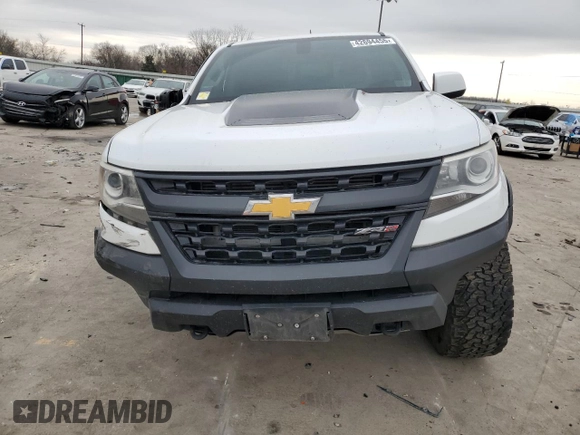 2018 Chevrolet Colorado 4WD ZR2 with VIN 1GCPTEE14J1173830, listed as a Copart auction lot 42694455 with 241,906 mi miles and Salvage Title. Bid and sale history available at carsss.com. Image 5.