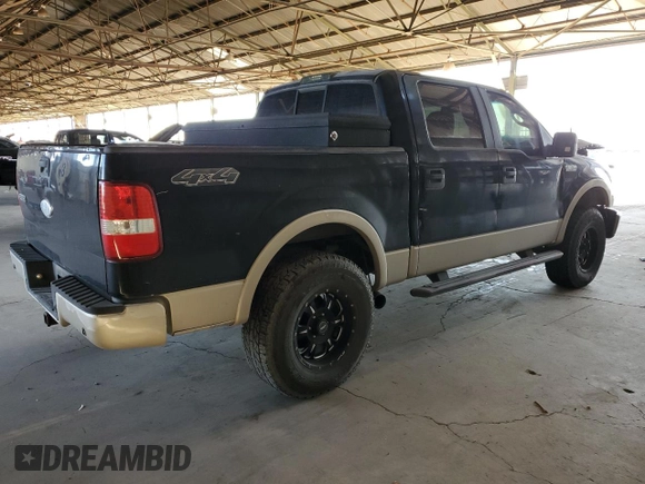 2007 Ford F-150 XLT with VIN 1FTPW14V47FA43613, listed as a Copart auction lot 53312425 with 198,139 mi miles and Salvage Title. Bid and sale history available at DreamBid. Image 3.