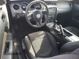 2012 Ford Mustang V6 Premium with VIN 1ZVBP8AM8C5247520, listed as a Copart auction lot 53736135 with 124,838 mi miles and Salvage Title. Bid and sale history available at carsss.com. Image 8.