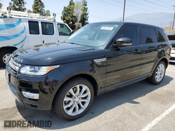 2016 Land Rover Range Rover Sport HSE with VIN SALWR2KF4GA632719, listed as a Copart auction lot 58937925 with 122,427 mi miles and Clean title. Bid and sale history available at DreamBid. Image 1.
