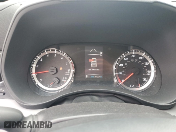 2022 Toyota Highlander L with VIN 5TDCZRBHXNS210846, listed as a Copart auction lot 87204684 with 19,239 mi miles and Salvage title. Bid and sale history available at DreamBid. Image 9.
