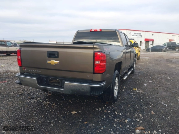 2015 Chevrolet Silverado 1500 LT with VIN 3GCUKRECXFG169272, listed as a IAAI auction lot 41449120 with 184,170 mi miles. Bid and sale history available at carsss.com. Image 4.
