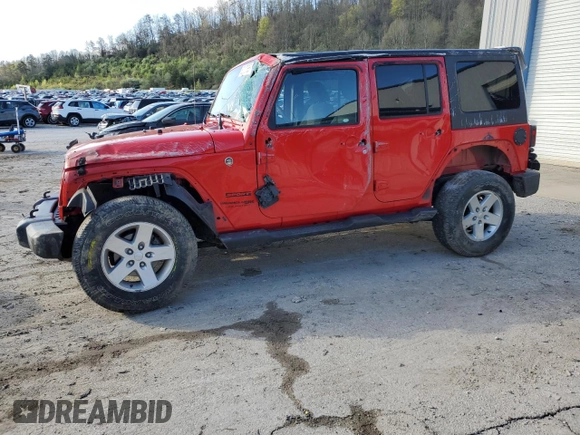 2018 Jeep Wrangler JK Unlimited Sport S with VIN 1C4BJWDG8JL891400, listed as a Copart auction lot 52137685 with 30,047 mi miles and Salvage Title. Bid and sale history available at carsss.com. Image 1.