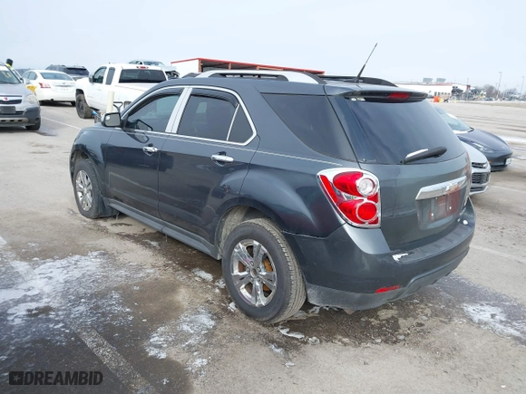 2011 Chevrolet Equinox LT w/2LT with VIN 2GNALPEC7B1228325, listed as a IAAI auction lot 41592518 with 177,675 mi miles. Bid and sale history available at carsss.com. Image 3.