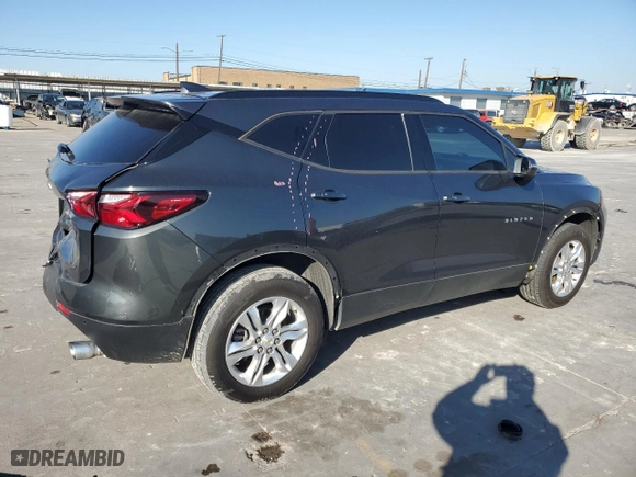 2019 Chevrolet Blazer with VIN 3GNKBCRS5KS677332, listed as a Copart auction lot 87407304 with 66,713 mi miles and Salvage Title. Bid and sale history available at carsss.com. Image 3.