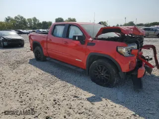 2020 GMC Sierra 1500 Elevation with VIN 3GTP9CEK5LG438111, listed as a Copart auction lot 69051304 with 0 mi miles and Salvage Title. Bid and sale history available at carsss.com. Image 3.