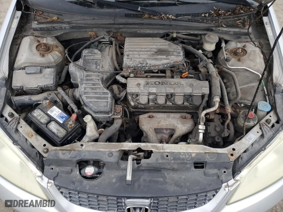 2004 Honda Civic VP with VIN 1HGEM22164L028175, listed as a Copart auction lot 82319144 with 131,454 mi miles and Clean Title. Bid and sale history available at carsss.com. Image 11.