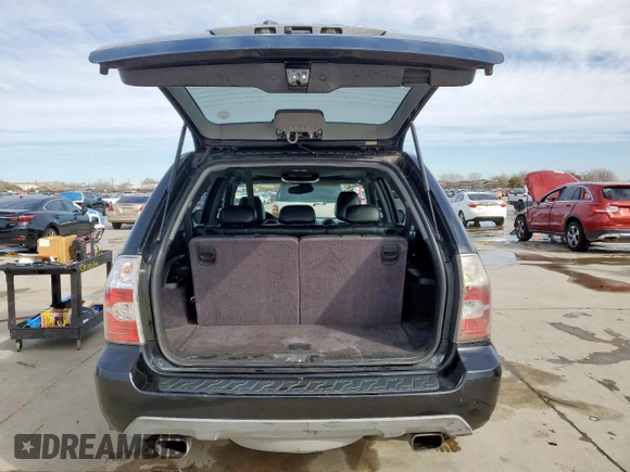 2006 Acura MDX Touring with VIN 2HNYD18636H539782, listed as a Copart auction lot 46629625 with 153,499 mi miles and Salvage Title. Bid and sale history available at carsss.com. Image 6.