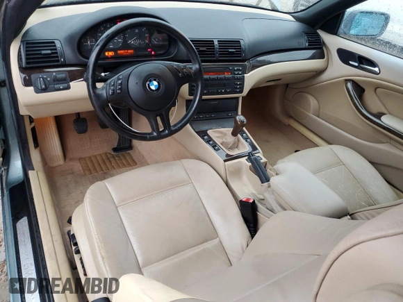 2002 BMW 3 Series 325Ci with VIN WBABS33462JY42970, listed as a Copart auction lot 83736544 with 69,907 mi miles and Clean Title. Bid and sale history available at carsss.com. Image 8.