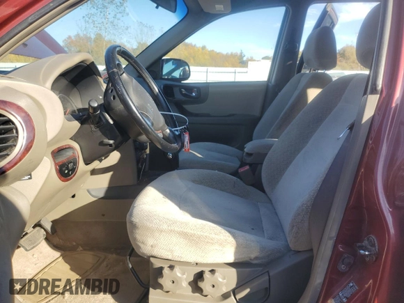 2005 Hyundai Santa Fe GLS with VIN KM8SC13E45U999022, listed as a Copart auction lot 76957124 with 140,249 mi miles and Clean Title. Bid and sale history available at carsss.com. Image 7.