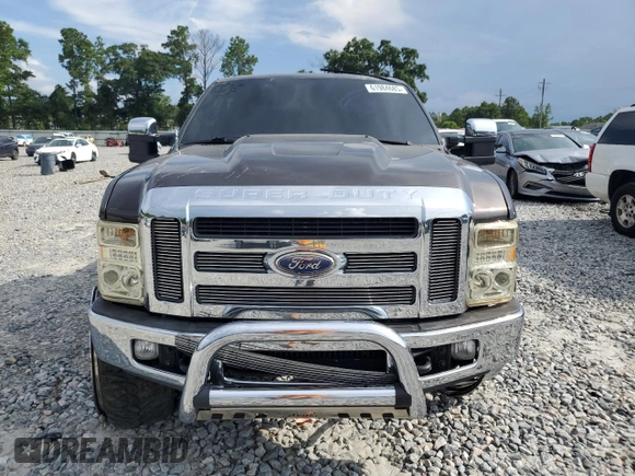 2008 Ford F-250 XL with VIN 1FTSW20R68EB52462, listed as a Copart auction lot 61984685 with Not provided miles and Salvage title. Bid and sale history available at DreamBid. Image 5.