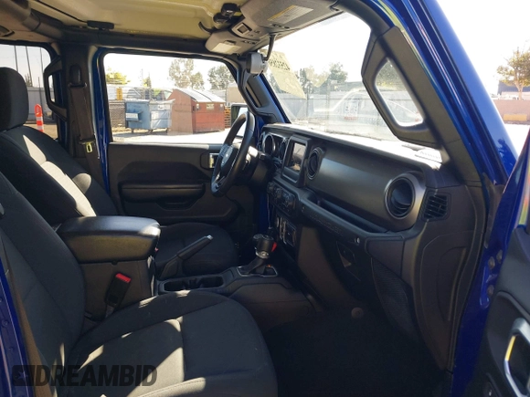 2018 Jeep Wrangler Unlimited Sport z VIN 1C4HJXDGXJW189321, wystawiony jako IAAI lot #42532856 z przebiegiem 46 559 mil mil oraz . Historia ofert i sprzedaży dostępna na DreamBid. Obrazek 5.