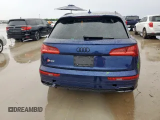 2020 Audi SQ5 Premium Plus with VIN WA1B4AFY6L2019896, listed as a Copart auction lot 60093995 with 63,050 mi miles and Salvage title. Bid and sale history available at DreamBid. Image 6.