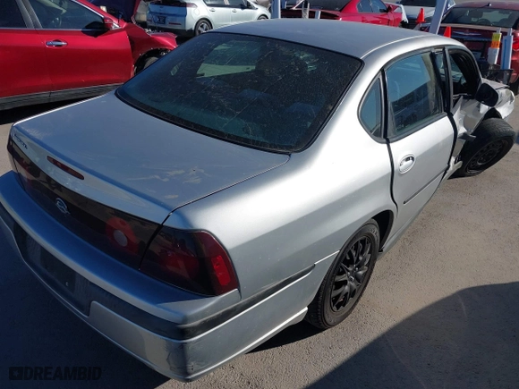 2002 Chevrolet Impala with VIN 2G1WF55EX29115572, listed as a IAAI auction lot 41725584 with 83,775 mi miles. Bid and sale history available at carsss.com. Image 4.