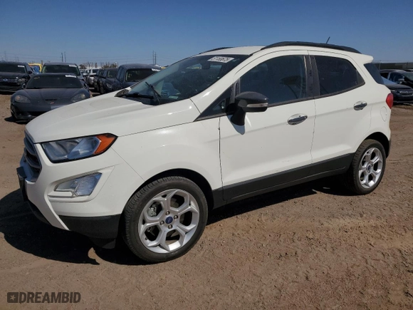 2021 Ford EcoSport SE with VIN MAJ3S2GE5MC454355, listed as a Copart auction lot 51153675 with 110,298 mi miles and Clean Title. Bid and sale history available at carsss.com. Image 1.