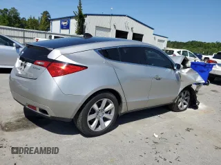 2010 Acura ZDX Tech Pkg with VIN 2HNYB1H4XAH503178, listed as a Copart auction lot 52559295 with 129,601 mi miles and Salvage Title. Bid and sale history available at carsss.com. Image 3.