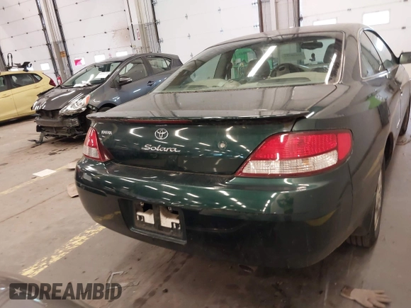 2000 Toyota Solara SE with VIN 2T1CF28PXYC275658, listed as a IAAI auction lot 41838753 with 133,889 mi miles. Bid and sale history available at carsss.com. Image 16.