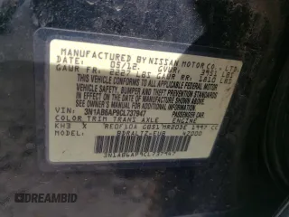 2012 Nissan Sentra SR z VIN 3N1AB6AP9CL737947, wystawiony jako Copart lot #49659035 z przebiegiem 209 728 mil mil oraz Szkoda całkowita • Salvage title. Historia ofert i sprzedaży dostępna na DreamBid. Obrazek 15.