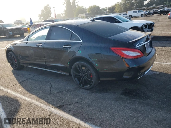 2015 Mercedes-Benz CLS 550 with VIN WDDLJ7DB1FA150576, listed as a Copart auction lot 73045164 with 70,421 mi miles and Salvage title. Bid and sale history available at DreamBid. Image 2.