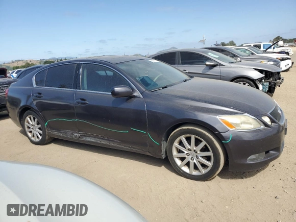 2006 Lexus GS 300 z VIN JTHBH96S665030516, wystawiony jako Copart lot #55994515 z przebiegiem 271 908 mil mil oraz Szkoda całkowita • Salvage title. Historia ofert i sprzedaży dostępna na DreamBid. Obrazek 4.