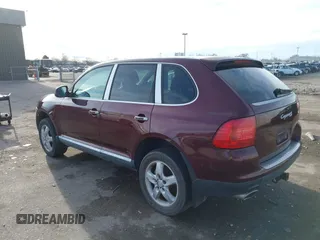 2004 Porsche Cayenne S with VIN WP1AB29P94LA69956, listed as a IAAI auction lot 41807608 with 155,831 mi miles. Bid and sale history available at carsss.com. Image 3.