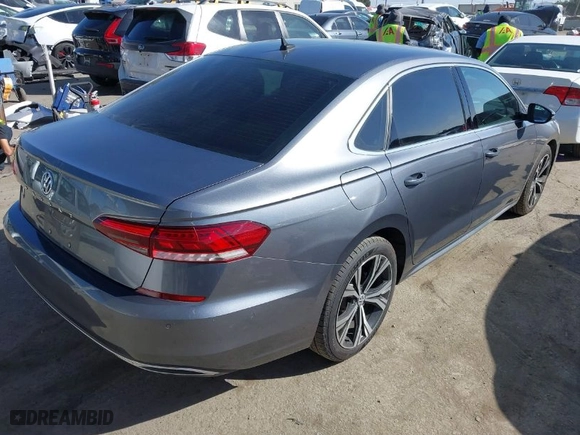 2020 Volkswagen Passat 2.0T SEL with VIN 1VWCA7A30LC025234, listed as a IAAI auction lot 41699506 with 49,117 mi miles. Bid and sale history available at carsss.com. Image 4.