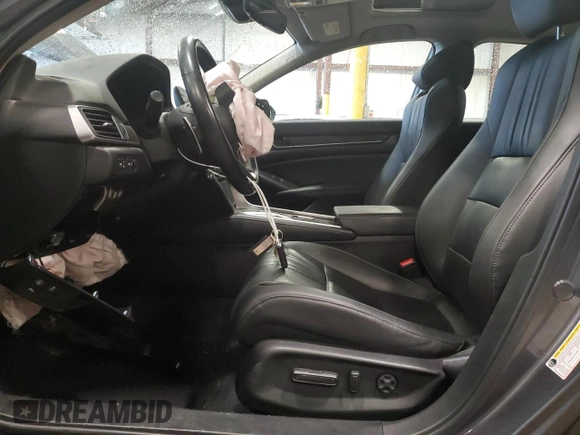 2022 Honda Accord Touring with VIN 1HGCV3F98NA021431, listed as a Copart auction lot 57665635 with 39,516 mi miles and Salvage title. Bid and sale history available at DreamBid. Image 7.