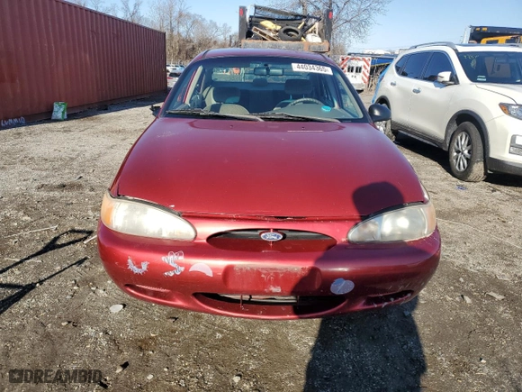 1999 Ford Escort LX with VIN 1FAFP10P3XW218939, listed as a Copart auction lot 44034365 with 178,811 mi miles and Salvage Title. Bid and sale history available at carsss.com. Image 5.