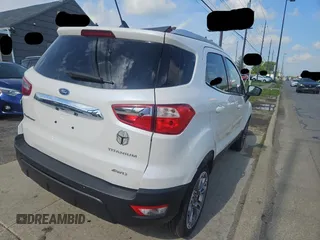 2019 Ford EcoSport Titanium z VIN MAJ6S3KL4KC280624, wystawiony jako Copart lot #57574955 z przebiegiem 122 900 mil mil oraz Tytuł czysty. Historia ofert i sprzedaży dostępna na DreamBid. Obrazek 4.