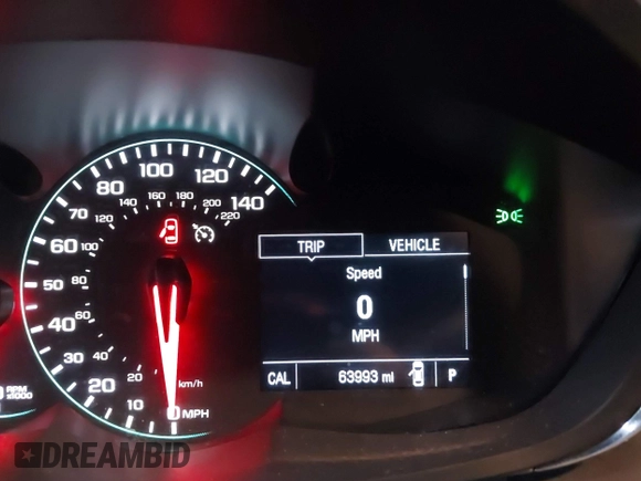 2019 Chevrolet Trax LS with VIN 3GNCJKSB5KL180268, listed as a IAAI auction lot 41506873 with 63,993 mi miles. Bid and sale history available at carsss.com. Image 15.