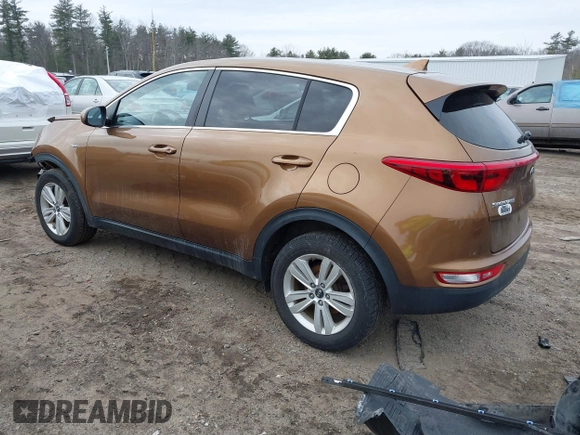 2017 Kia Sportage LX with VIN KNDPMCAC6H7042379, listed as a IAAI auction lot 41661505 with 113,370 mi miles and . Bid and sale history available at carsss.com. Image 3.