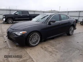 2017 Alfa Romeo Giulia Ti with VIN ZARFAEEN2H7561494, listed as a Copart auction lot 70345142 with 0 mi miles. Bid and sale history available at carsss.com. Image 1.