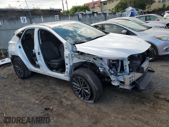 2022 Lexus NX with VIN 2T2GDCAZ0NC001515, listed as a Copart auction lot 66826133 with 11,509 mi miles. Bid and sale history available at carsss.com. Image 4.