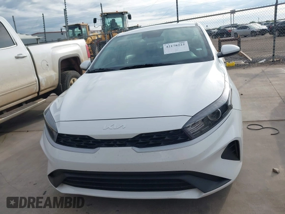 2023 Kia Forte LXS with VIN 3KPF24AD2PE602140, listed as a IAAI auction lot 42178222 with 39,421 mi miles and . Bid and sale history available at DreamBid. Image 12.