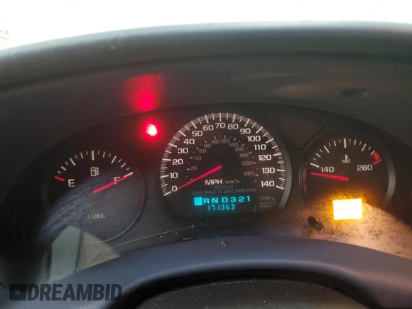 2004 Chevrolet Impala Police Police z VIN 2G1WF55K949299699, wystawiony jako Copart lot #69930174 z przebiegiem 171 363 mil mil oraz Czysty tytuł • Clean title. Historia ofert i sprzedaży dostępna na DreamBid. Obrazek 9.