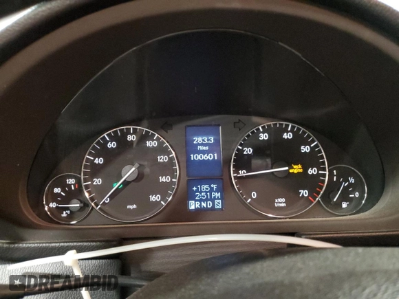 2006 Mercedes-Benz C 280 Luxury with VIN WDBRF92H56F759258, listed as a Copart auction lot 59697585 with 100,601 mi miles and Salvage title. Bid and sale history available at DreamBid. Image 9.