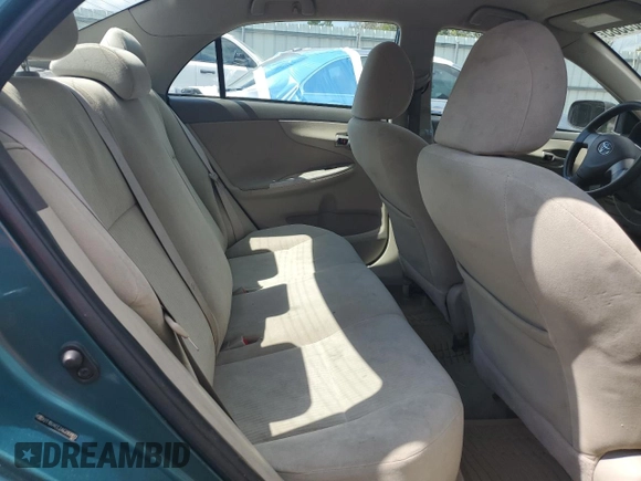 2010 Toyota Corolla with VIN 2T1BU4EE2AC293903, listed as a Copart auction lot 65365585 with 195,305 mi miles and Salvage title. Bid and sale history available at DreamBid. Image 10.