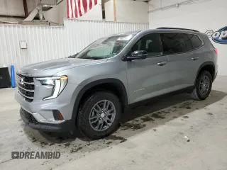 2025 GMC Acadia FWD Elevation z VIN 1GKENKRS3SJ156249, wystawiony jako Copart lot #53795095 z przebiegiem 5 187 mil mil oraz Szkoda całkowita • Salvage title. Historia ofert i sprzedaży dostępna na DreamBid. Obrazek 1.